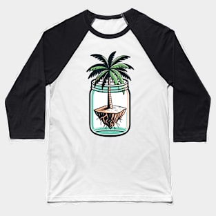 Island In a Bottle Baseball T-Shirt